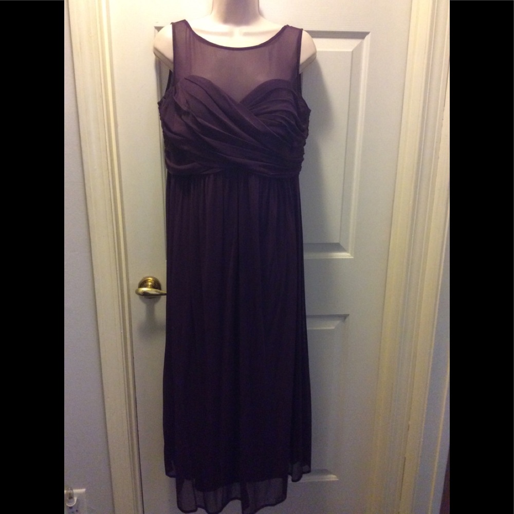 David’s bridal bridesmaid gown